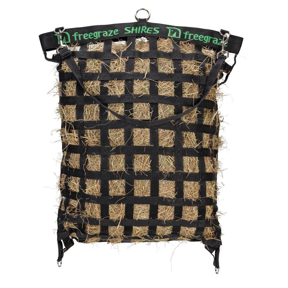 Picture of Shires FreeGraze Slow Feed Web Hay Bag, 2 Sizes