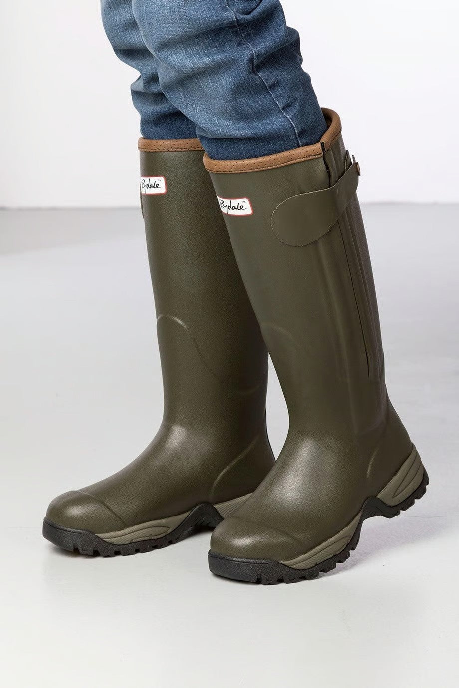 Picture of Rydale Men's Neoprene Lined Zipped Wellington Boots - Gransmoor Sizes UK 4-12