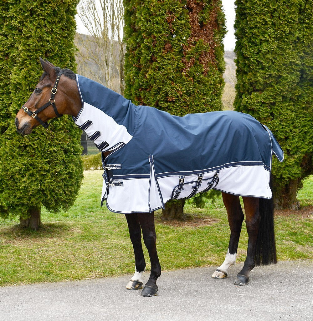 Picture of Rhinegold Sierra Waterproof Topline Fly Horse Rug, Full Neck With Belly Guard.