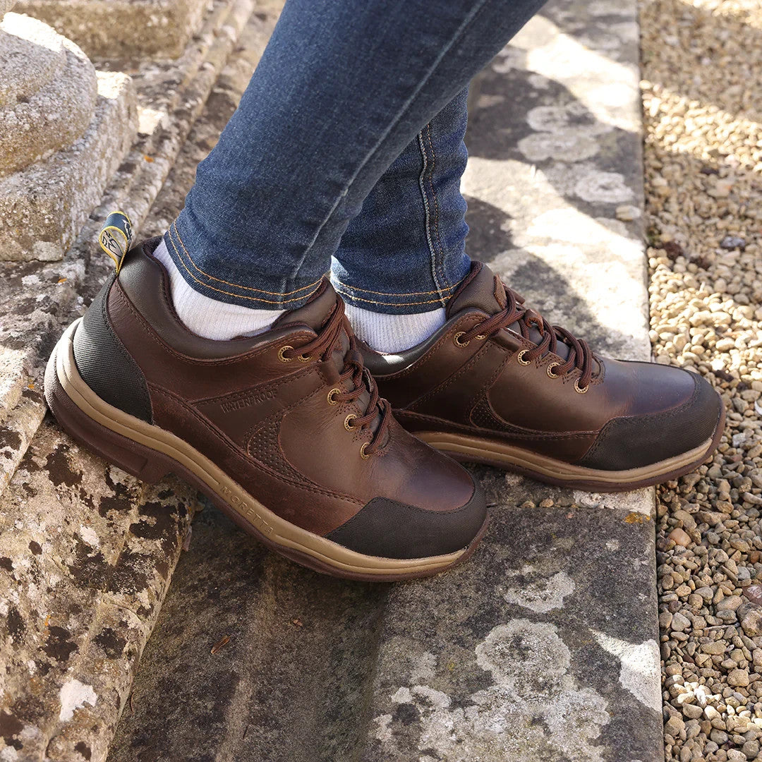 Picture of Shires Moretta Norvara XGRIP Trainers, Waterproof, Riding/Yard Boots, Brown