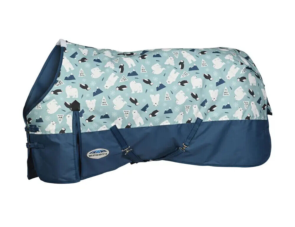 Picture of Weatherbeeta Comfitec Essential 220g Turnout Rug 1200DenierStd Neck Mediumweight