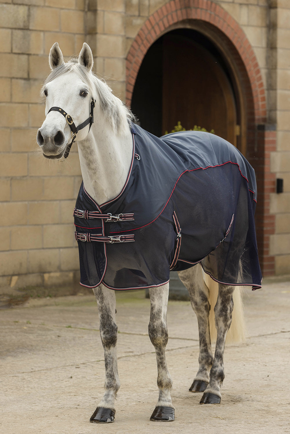 Rhinegold Mombasa Waterproof  Topline Fly Horse Rug Detachable Neck/Belly Guard.