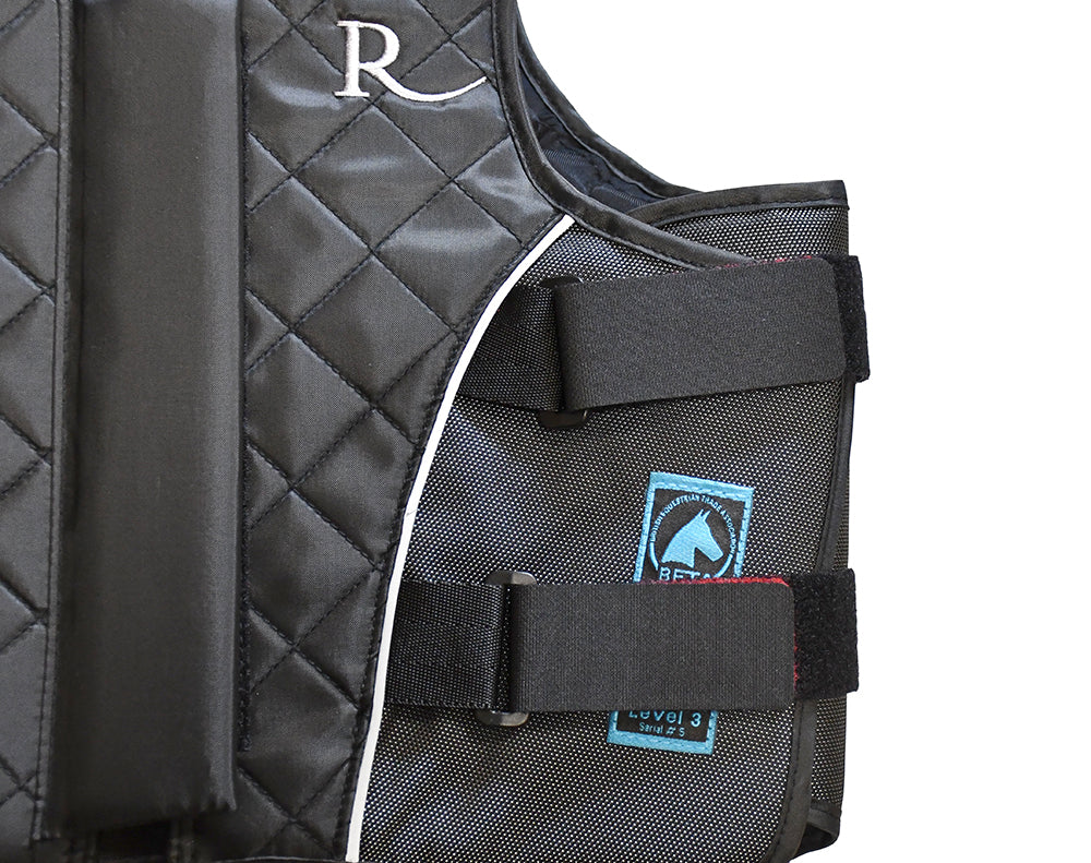 Rhinegold Pro-Tec Zip Front Body Protector, Beta Level 3, Horse Riding, Adult