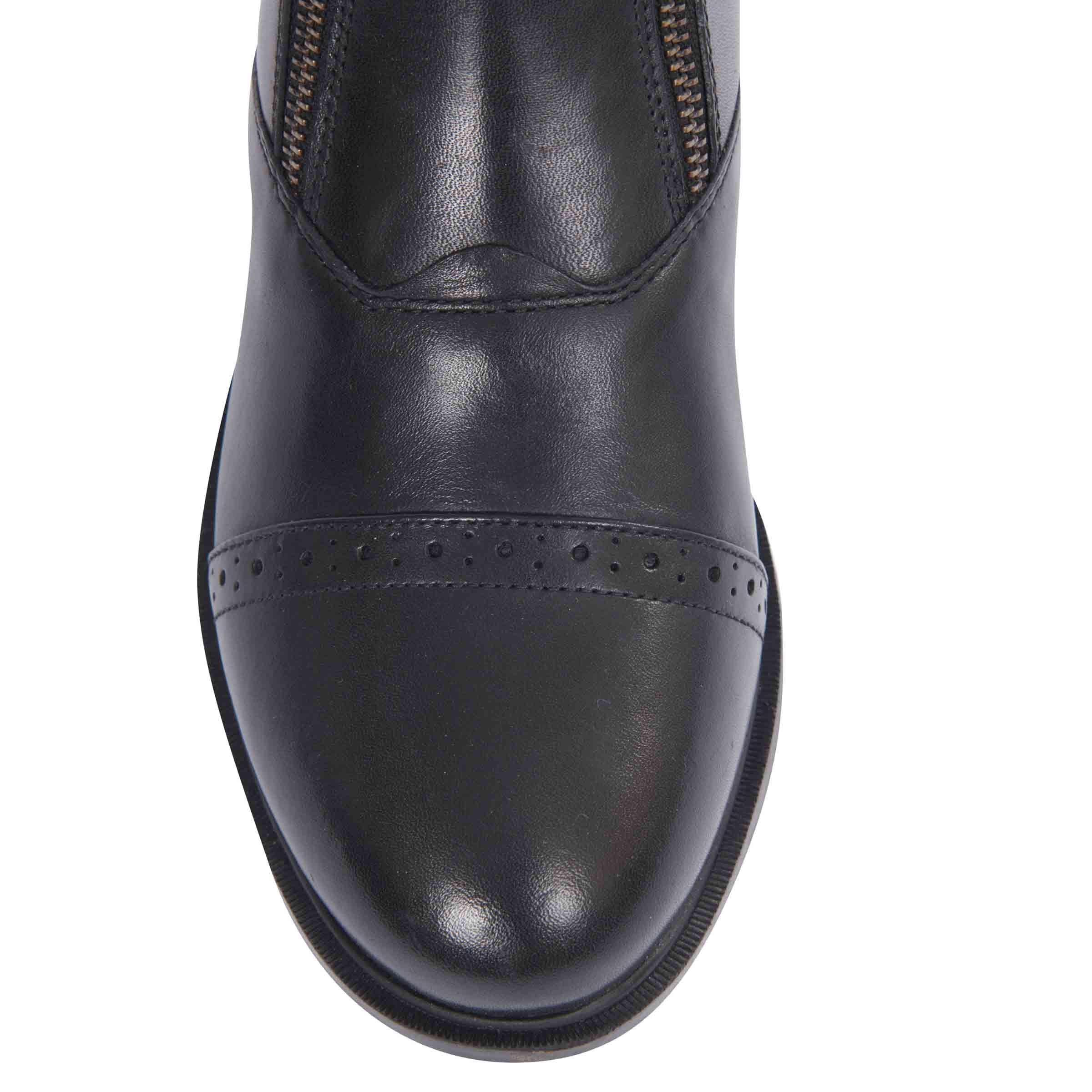 Dublin Evolution Double Zip Front Paddock Jodhpur Boots, Black or Brown, UK 4-8.