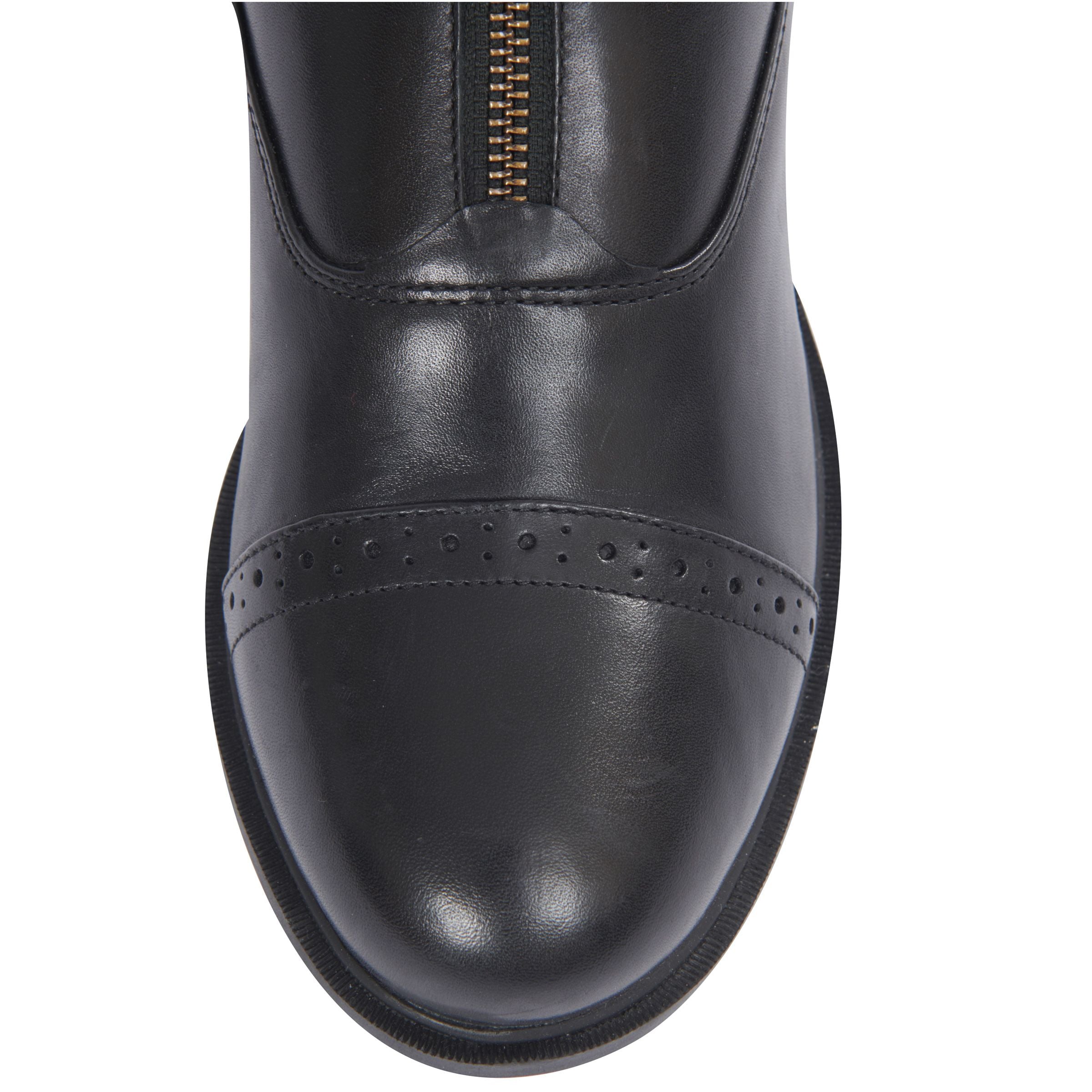 Dublin Evolution Zip Front Paddock Jodhpur Boots, Black or Brown, UK 4-8.