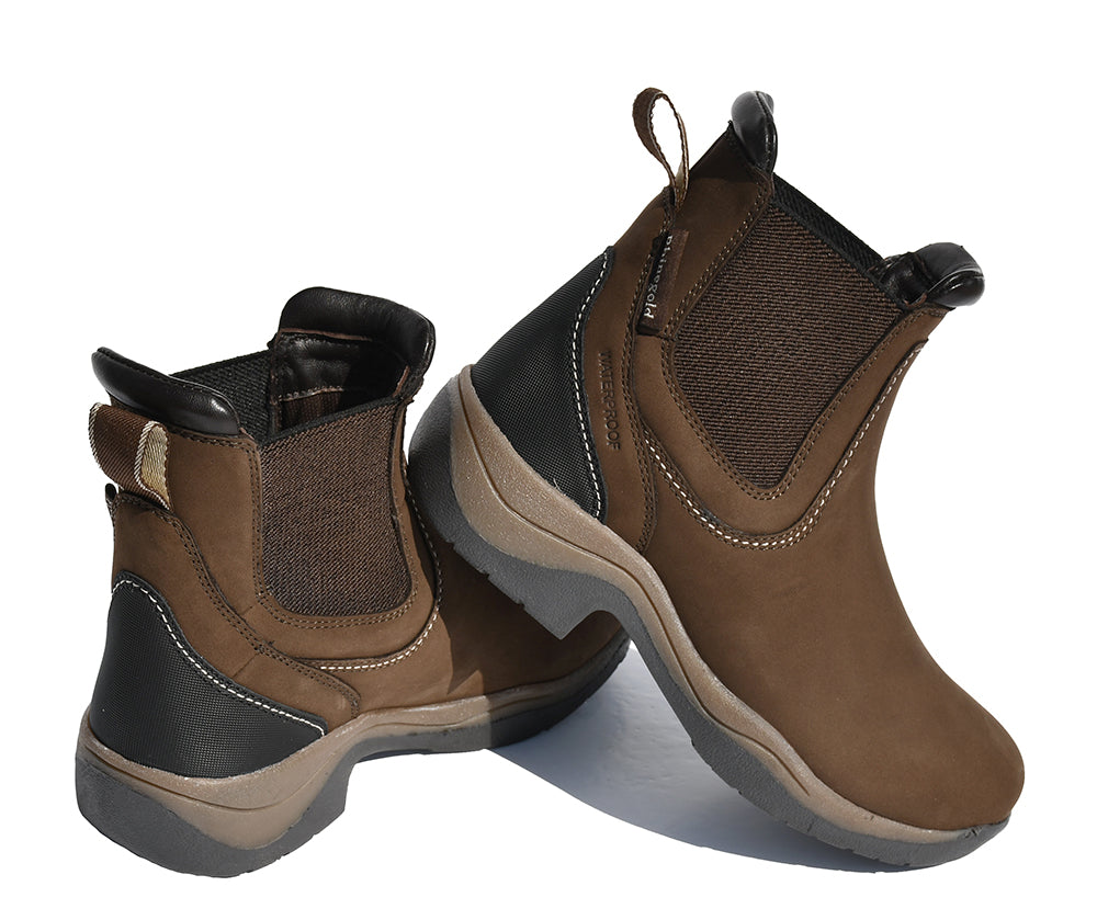 Rhinegold Columbus Short Waterproof Country Boots, Yard Boots, Walking,