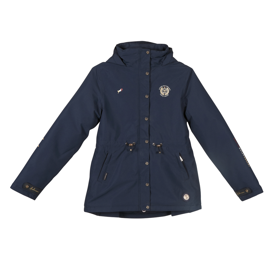 Shires Aubrion Waterproof Childs Team Coat, Young Rider, Age 7-16yrs.