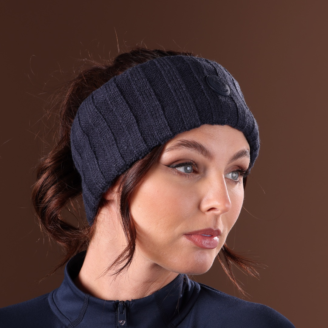 Shires  Aubrion Team Headband, Fleece Lined, 3 Colours, One Size,
