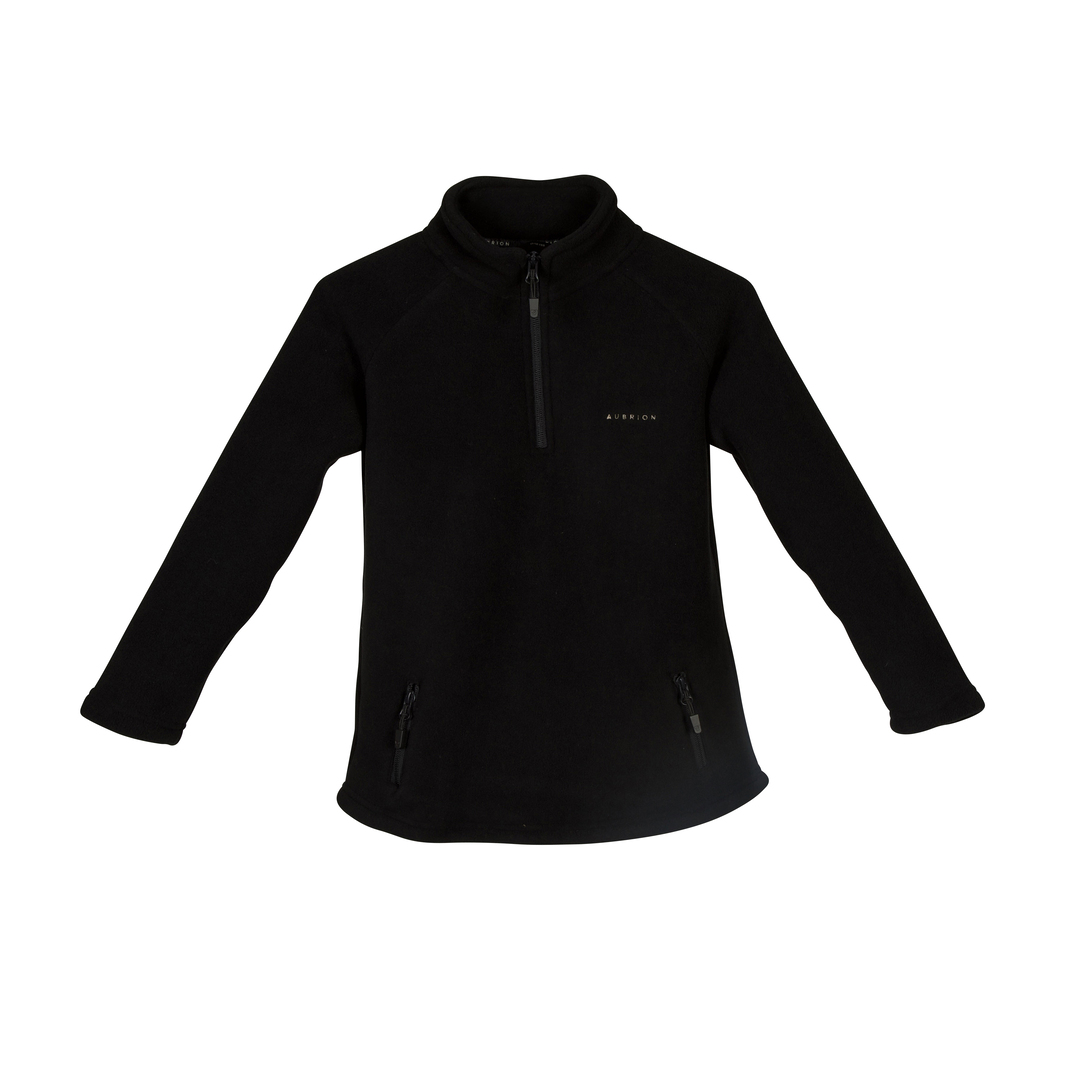 Shires Aubrion Restore Half Zip Fleece Top, Young Rider, 3 Colours, Age 7-16 Yrs