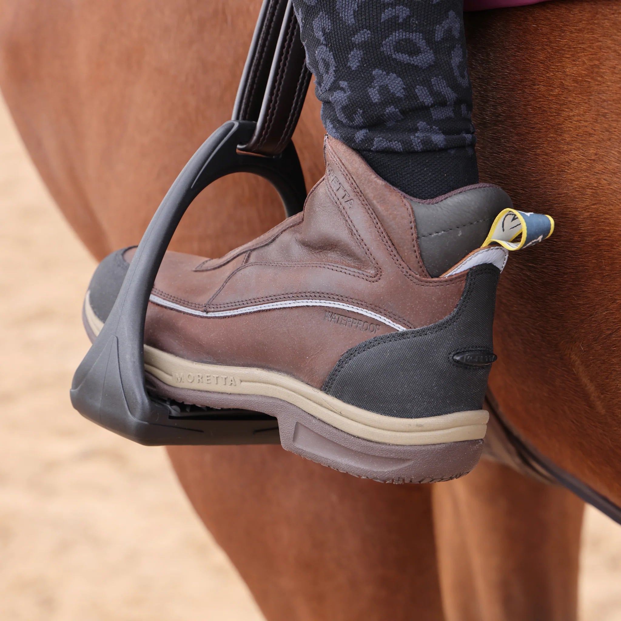 Shires Moretta Vittoria XGRIP Boots, Waterproof, Riding/Yard Boots, Brown