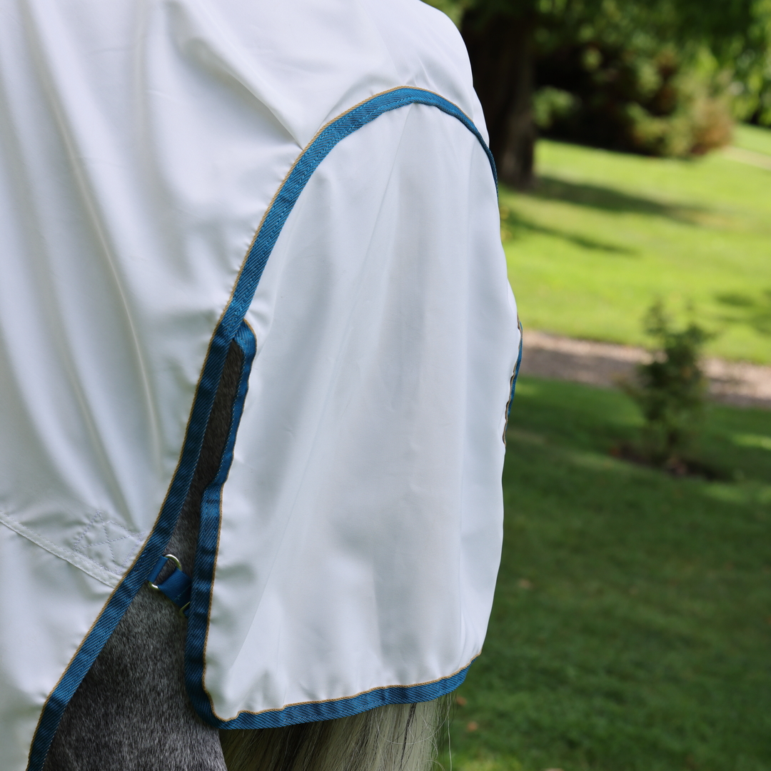 Shires-Tempest-Plus Sweet-Itch Combo Fly/Bug Rug, Summer Turnout Horse Rug