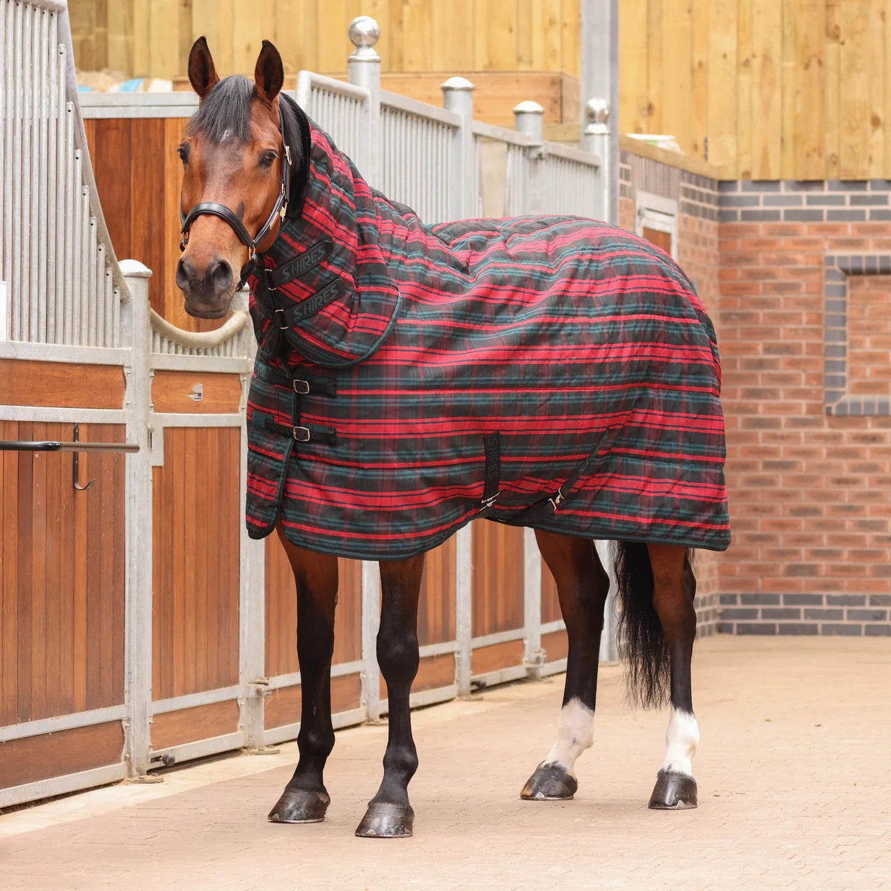 Shires Tempest Plus 200G Mediumweight Combo Full Neck Horse Stable Rug, 5'0"-7'3