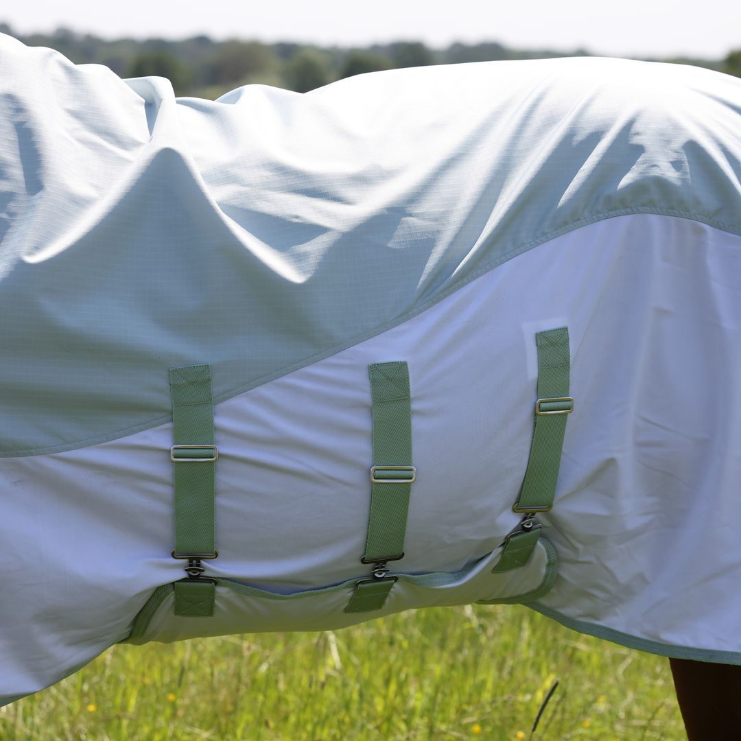 Shires Highlander Plus Waterproof Full Neck Combo Fly Horse Rug, UV Protect