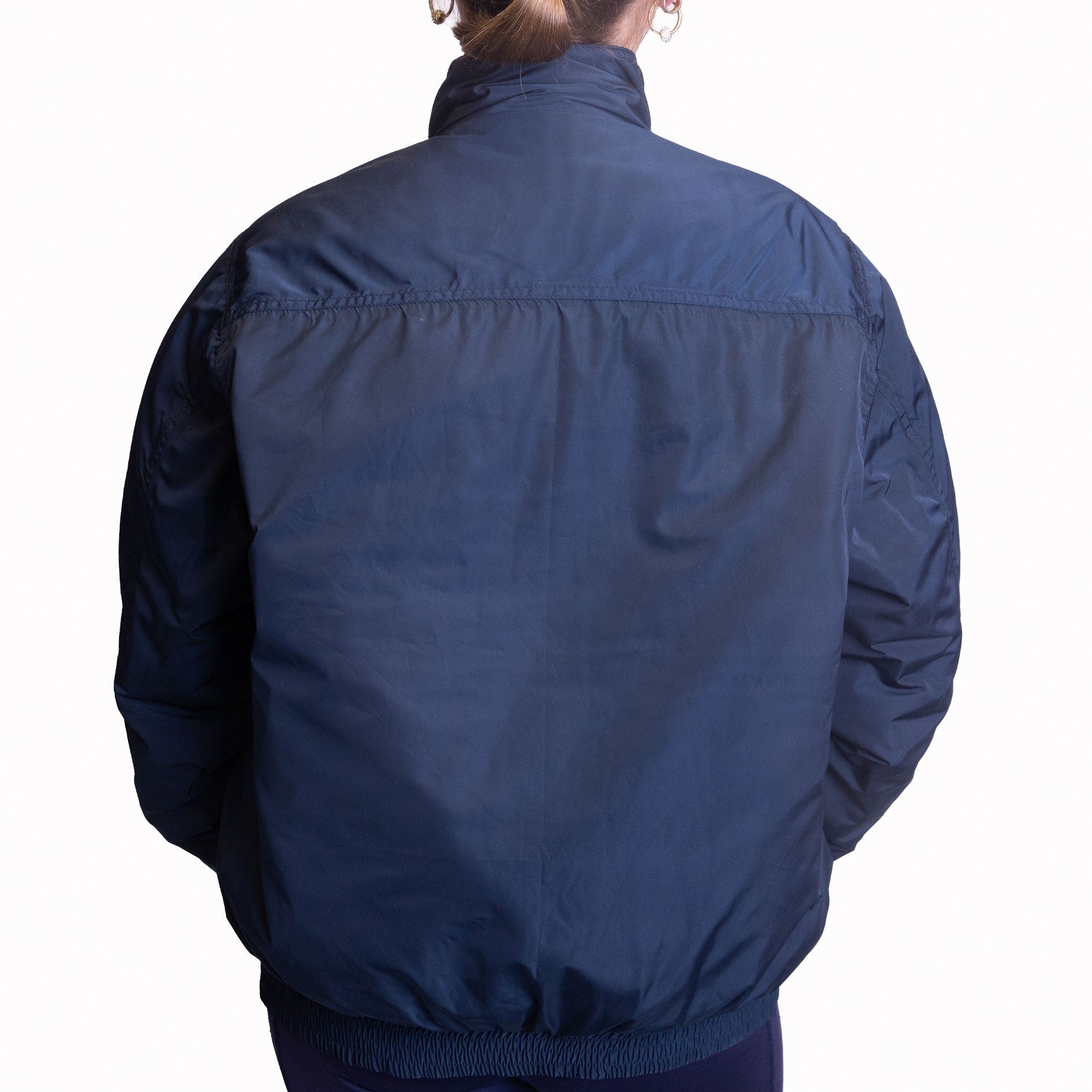 GALLOP Equestrian Unisex Navy Bomber Jacket