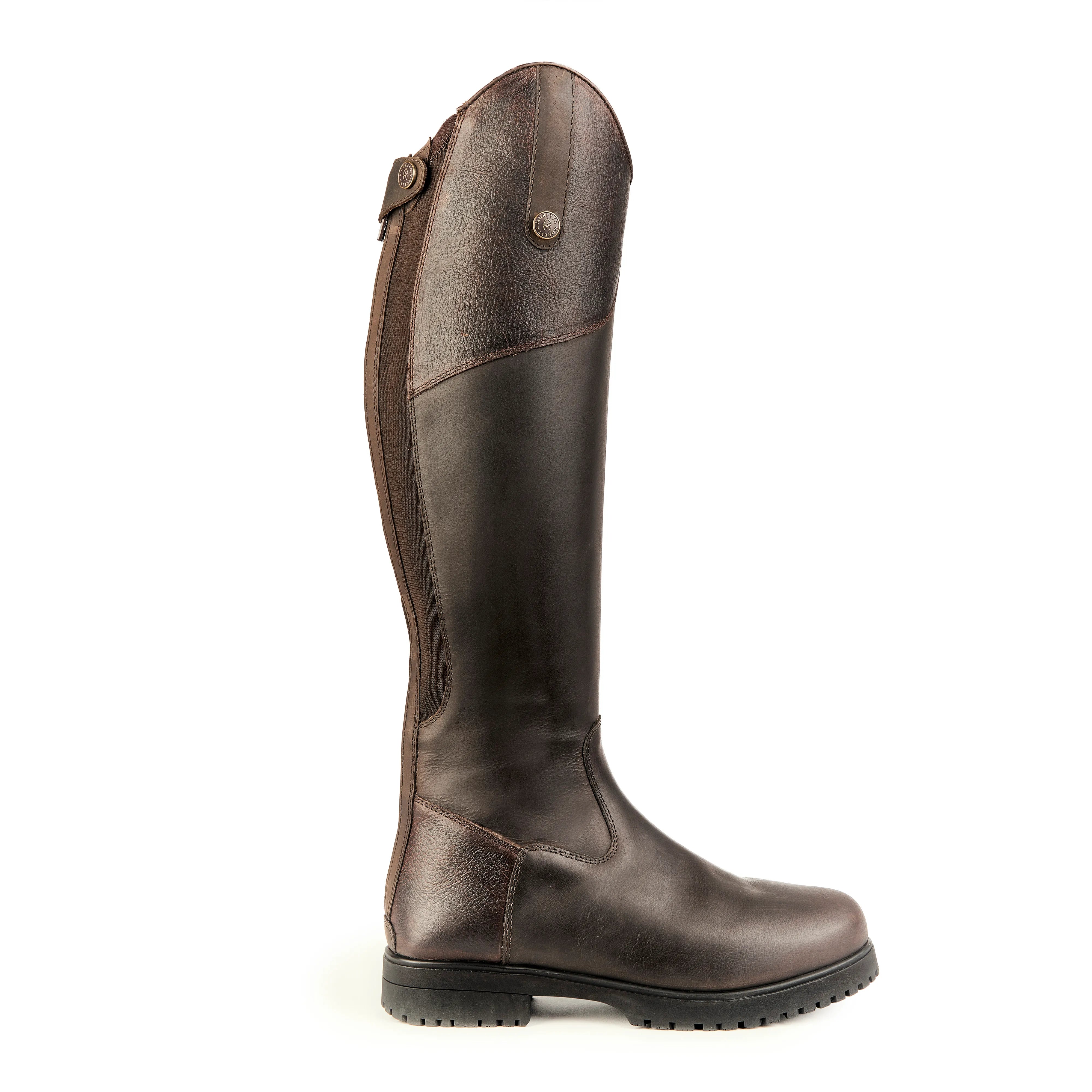 Shires Moretta Ventura Lite Riding Boots,  Zip Fasten, Dark Brown