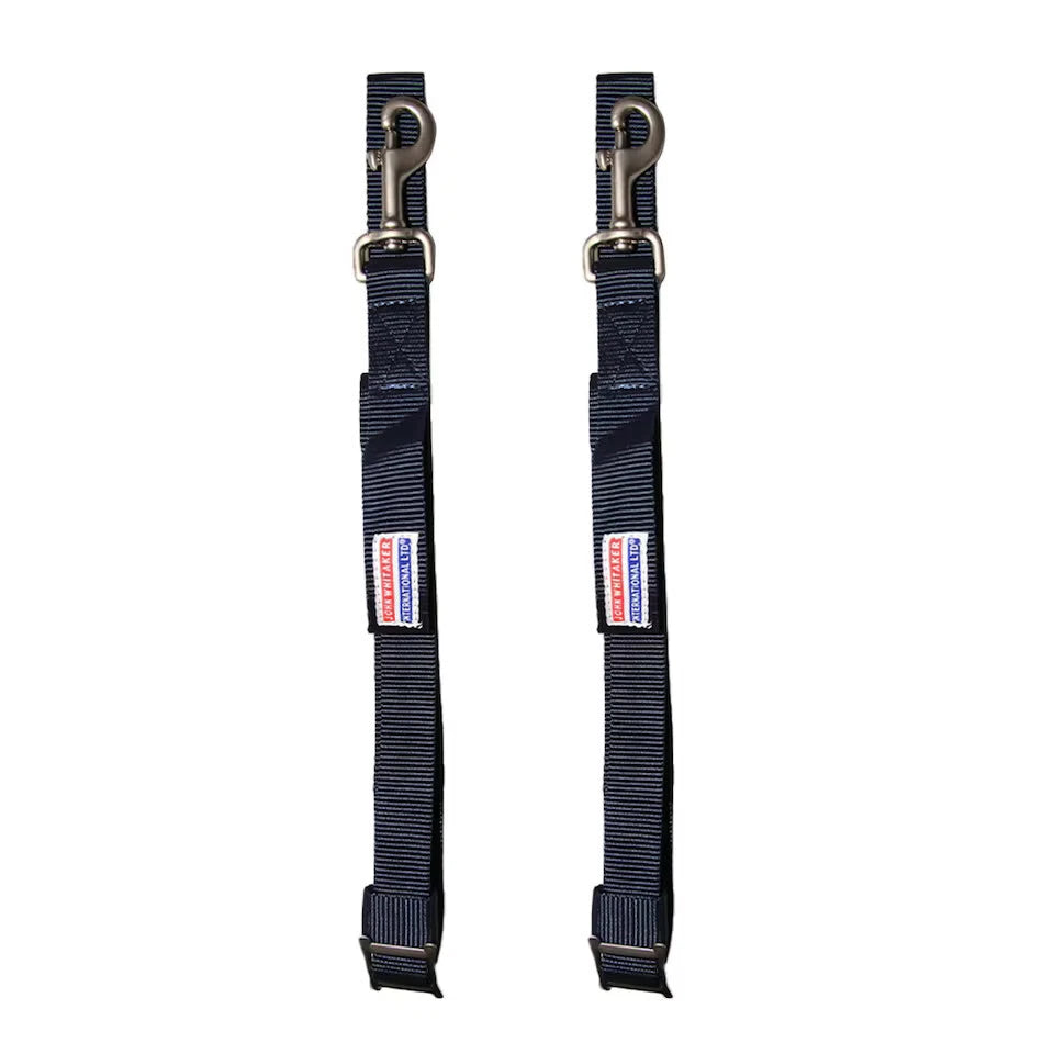 Whitaker Elasticated Side Reins, To Encourage Correct Positioning, Navy One Size