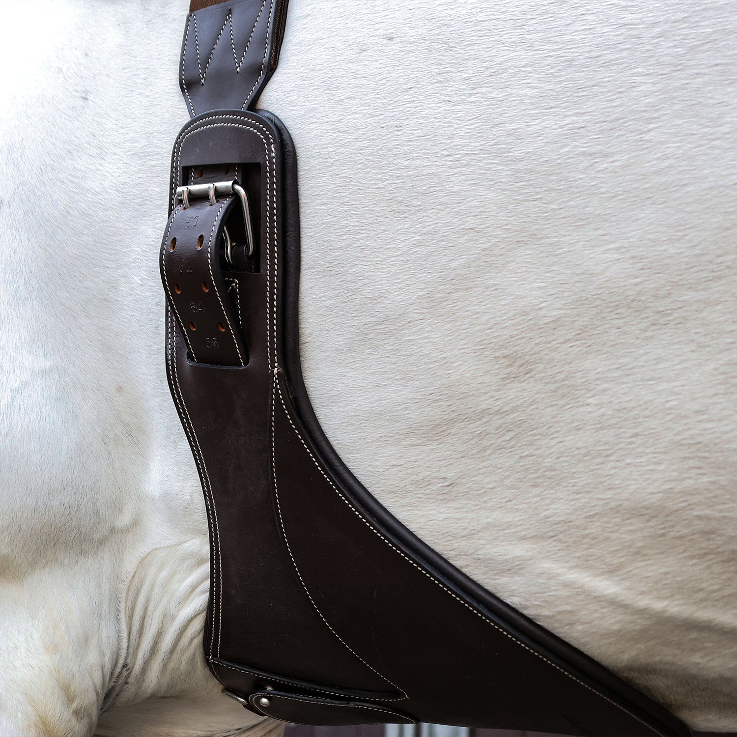 Whitaker Universal Stud Guard  Girth,  Black or Havana, 38"-56"