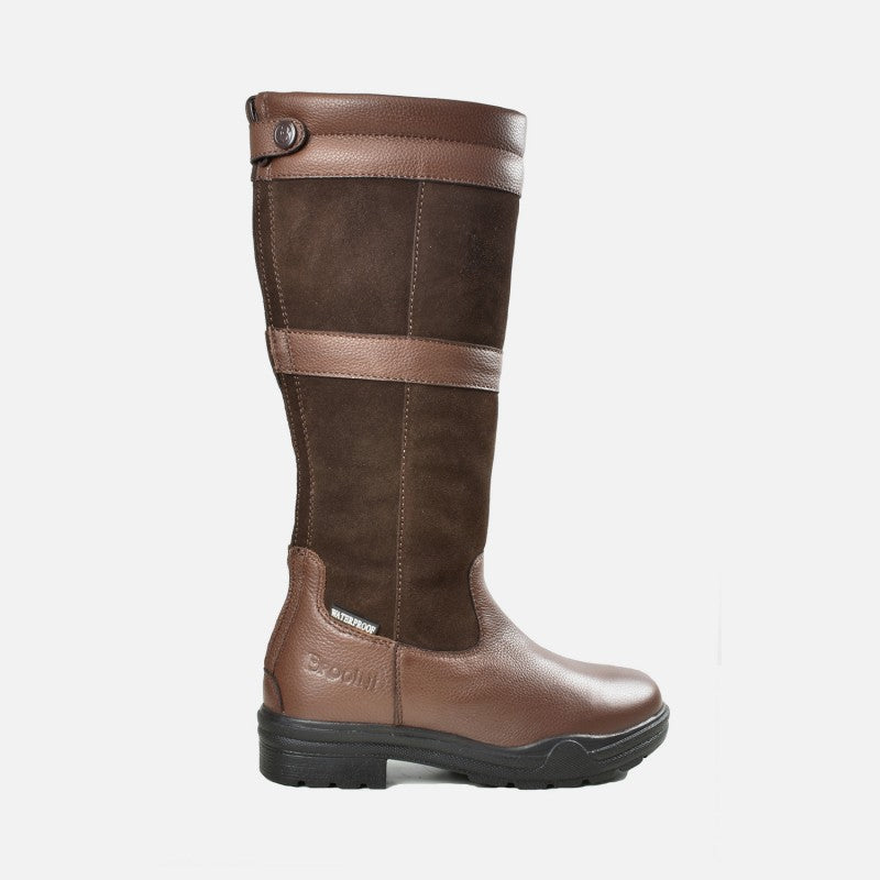 Brogini Hollingworth Waterproof Country Boots with Zip, Yard Boots.