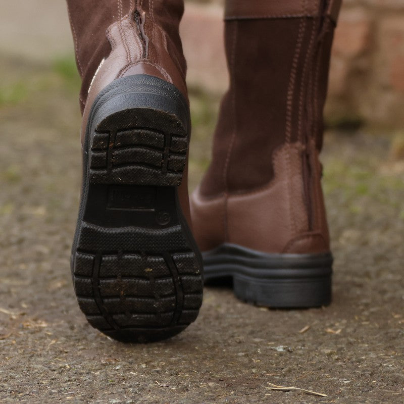 Brogini Hollingworth Waterproof Country Boots with Zip, Yard Boots.