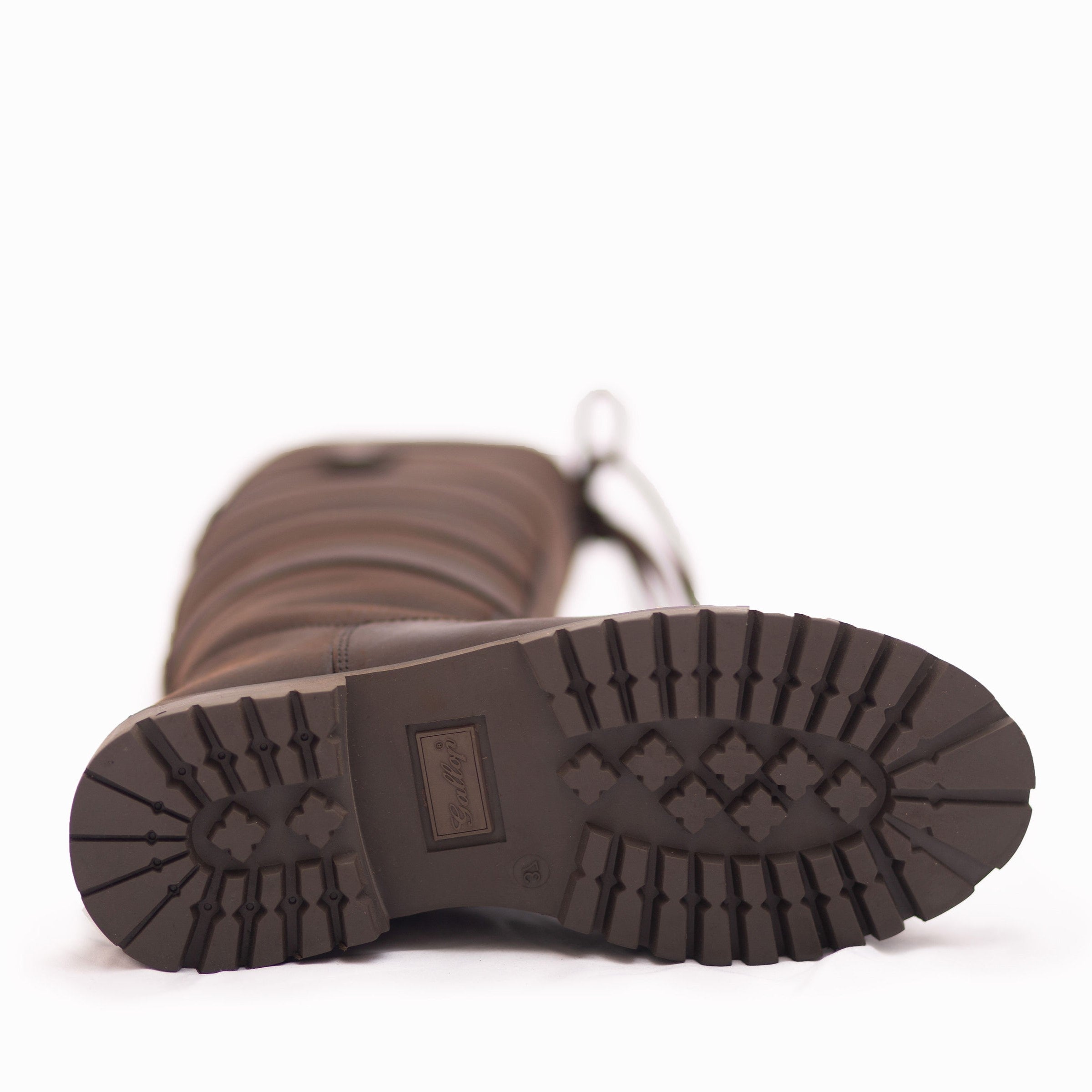 Gallop Cleveland Long Country Boots, Walking, Yard Boots, Brown.