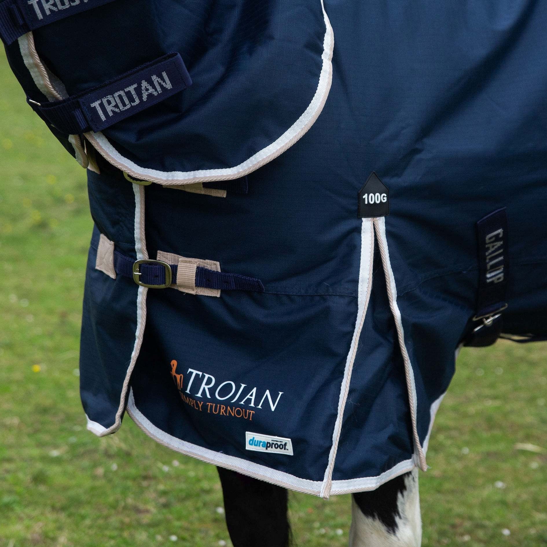 Gallop Trojan / Ponie 100G Duraproof Horse Turnout Rug Full Neck Combo