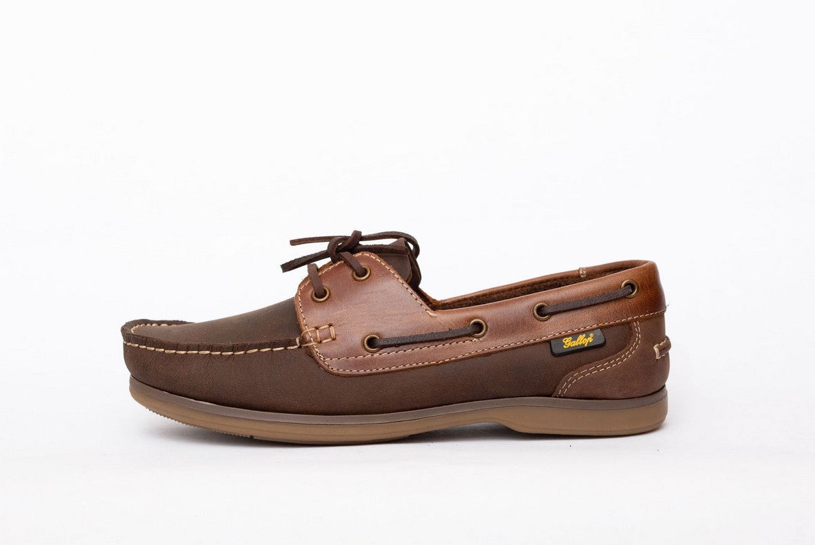 Gallop Ladies Deck Shoes,  Brown or Navy, Womens