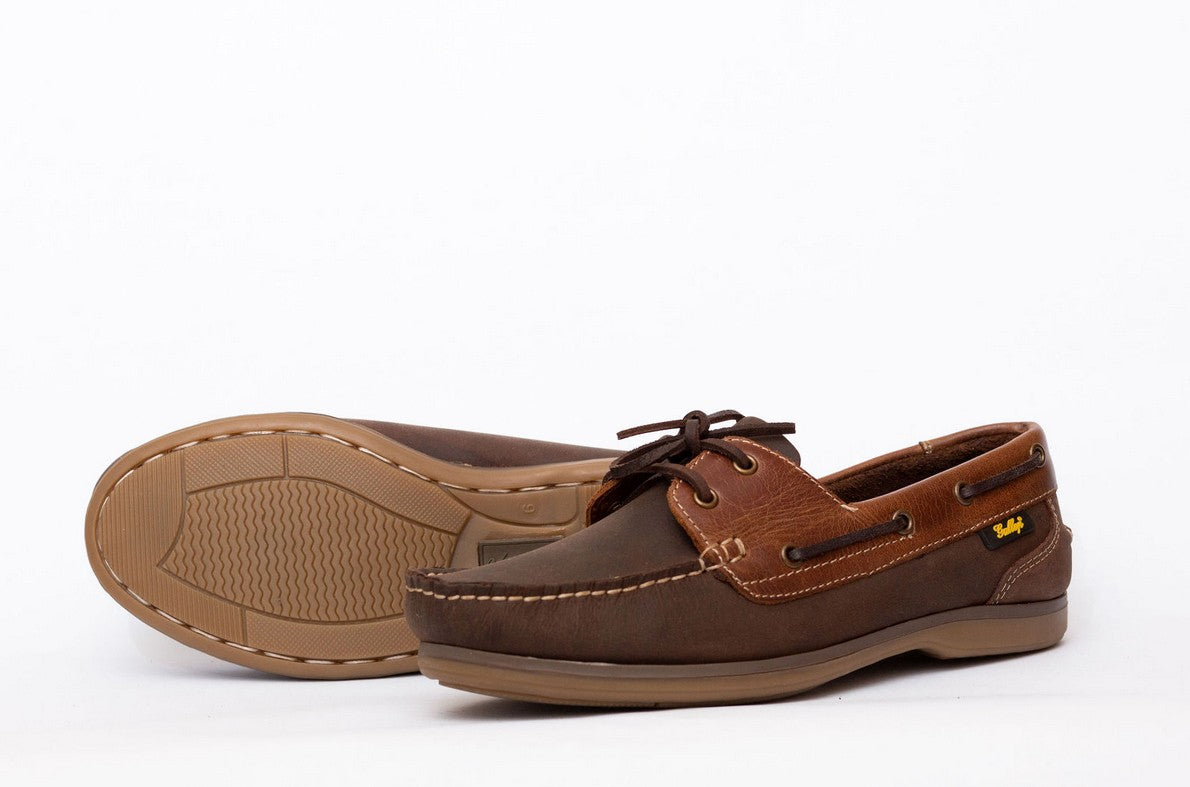 Gallop Ladies Deck Shoes,  Brown or Navy, Womens