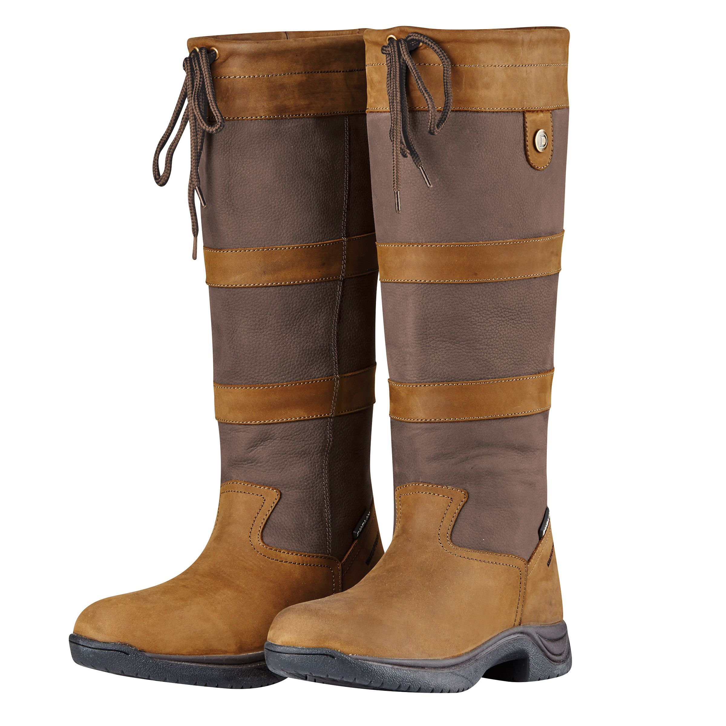 Dublin River Boots lll, Waterproof Country Horse Riding Boots, Reg, Wide, XW.