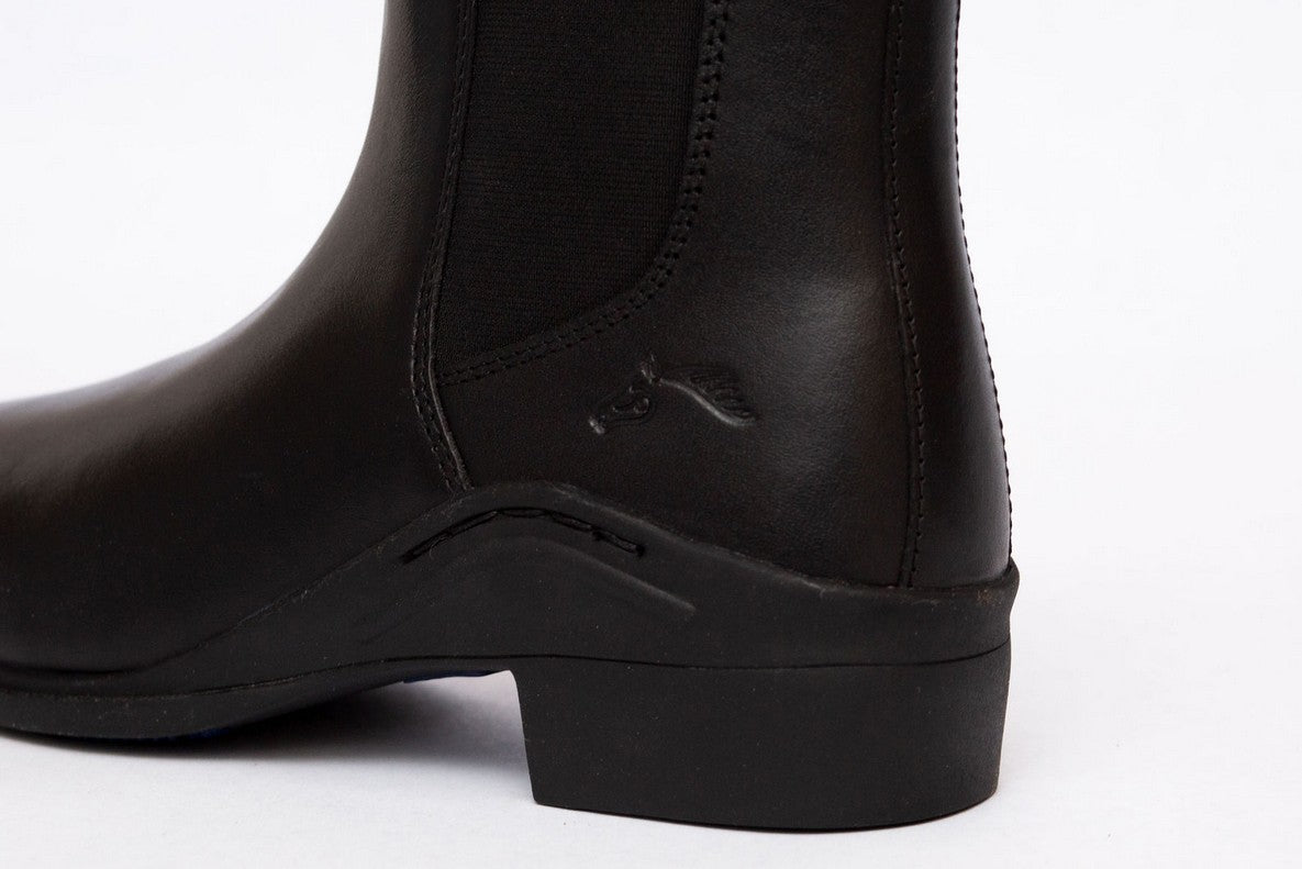 Gallop Elegence Leather Jodhpur Boots Horse Riding Short Boots, Black or Brown