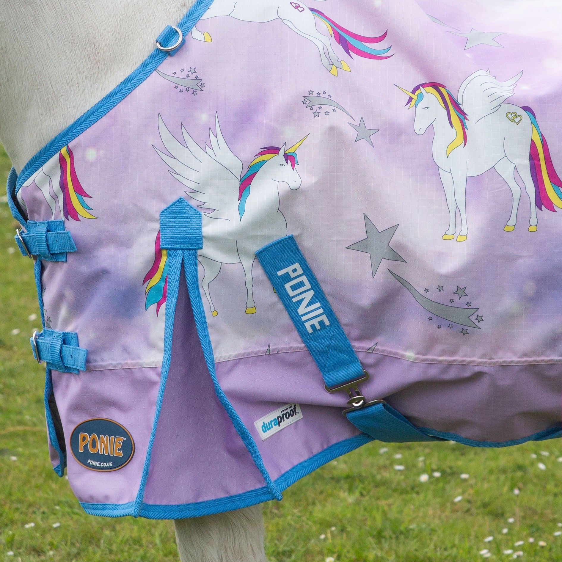 Gallop Trojan & Ponie  'Pegacorn' Duraproof 0g Horse Turnout Rug, 3'6"-7'0"