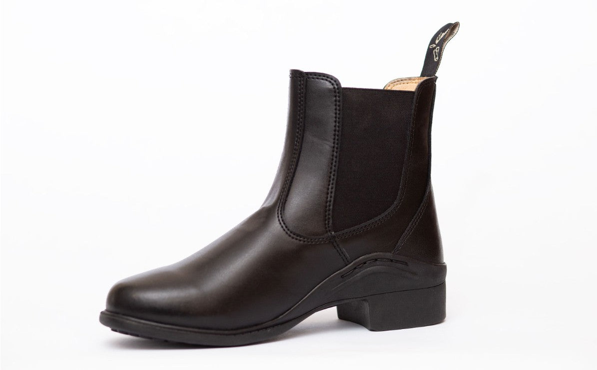 Gallop Children's Elegance Synthetic Jodhpur Boots, Black