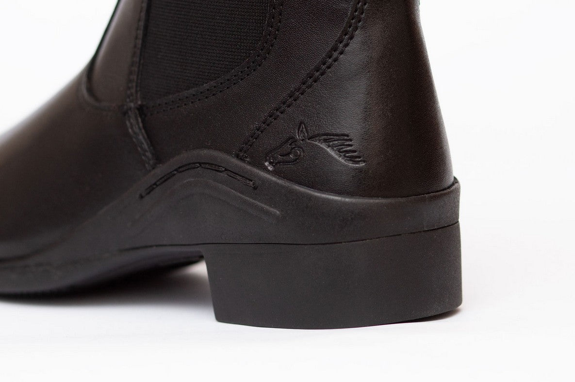 Gallop Children's Elegance Synthetic Jodhpur Boots, Black