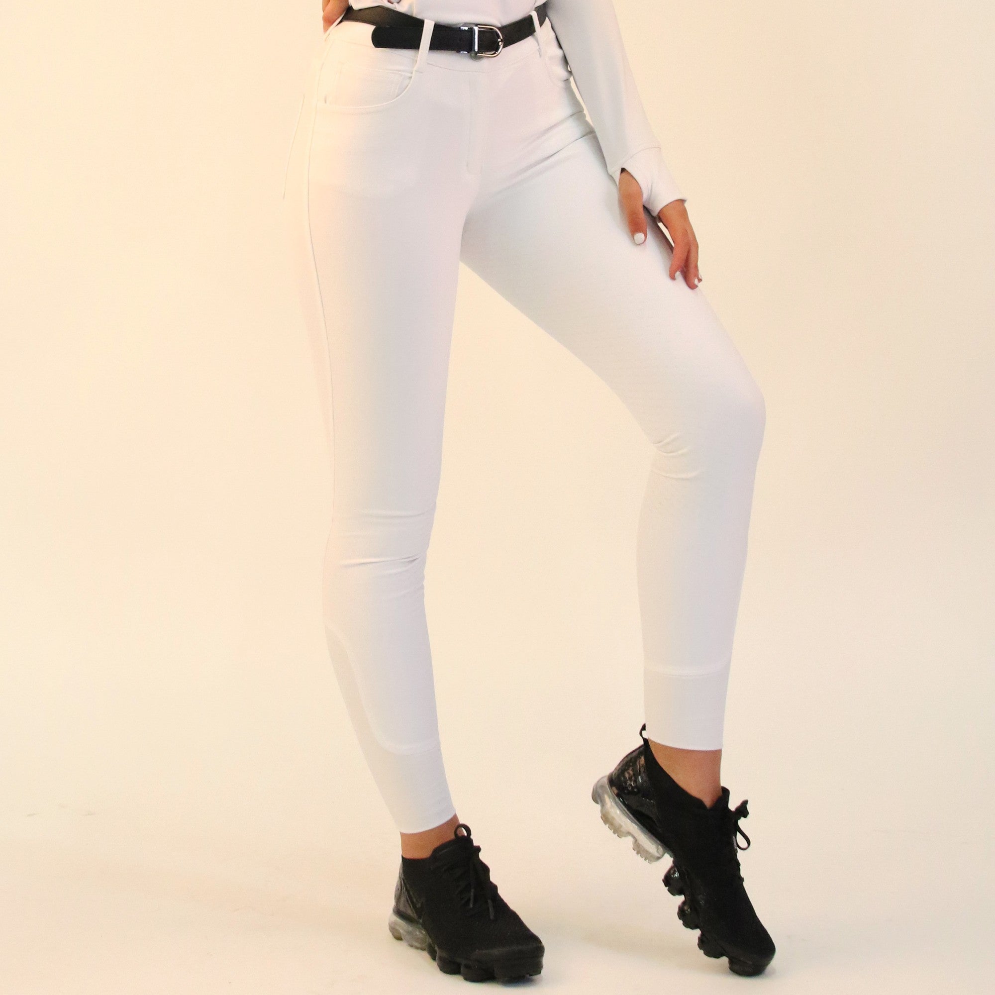 GALLOP Ladies  High-Waist Pocket Silicone Knee Horse Riding Tights