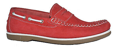Picture of Kanyon Florence Ladies Boat Deck Shoes Casual Nubuck Leather Rubber Sole Womens