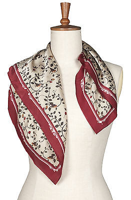 Picture of New Toggi Ladies Swinford Silk Head Scarf Claret
