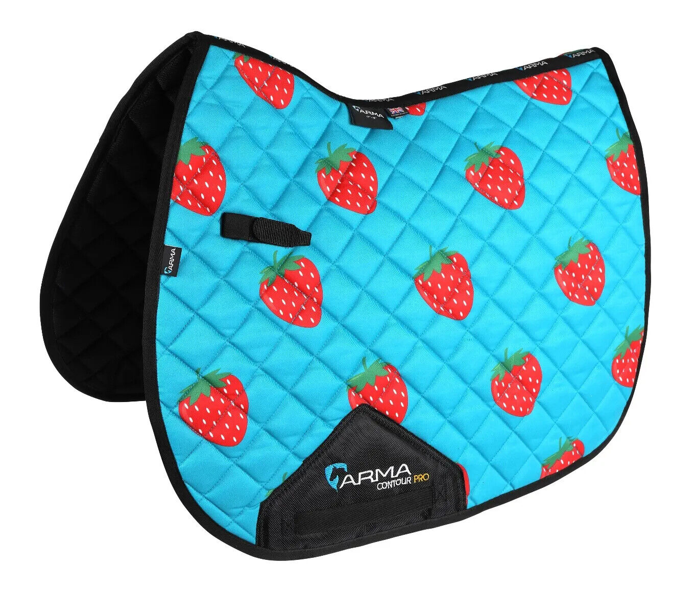 Picture of Shires ARMA Fruity Saddlecloth | 3 Sizes | 4 Colours | ULTRA DRI ZONE