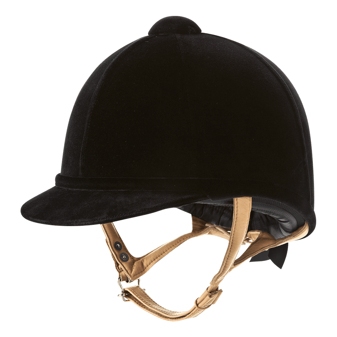 Picture of Charles Owen Fian Horse Riding Show Hat | VG1, CE Marked, Kitemark | Navy,Black