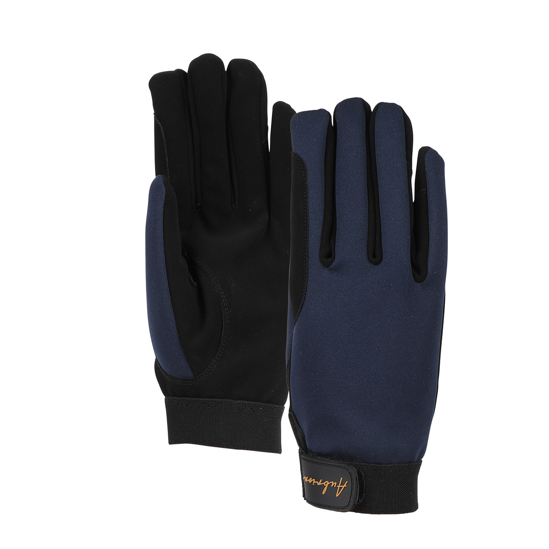 Picture of Shires Aubrion Adults Team Winter Riding Gloves | Navy | XS - XL