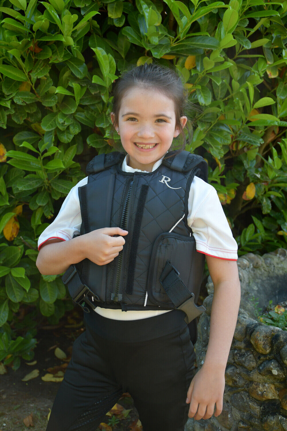 Picture of Rhinegold Prestige Zip Front Body Protector Beta Level 3, | Horse Riding | CHILD