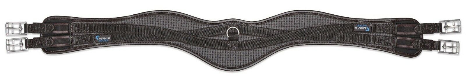 Picture of Shires Arma Anti-Chafe Anatomical Girth with Elastic | Black or Brown |38" - 60"