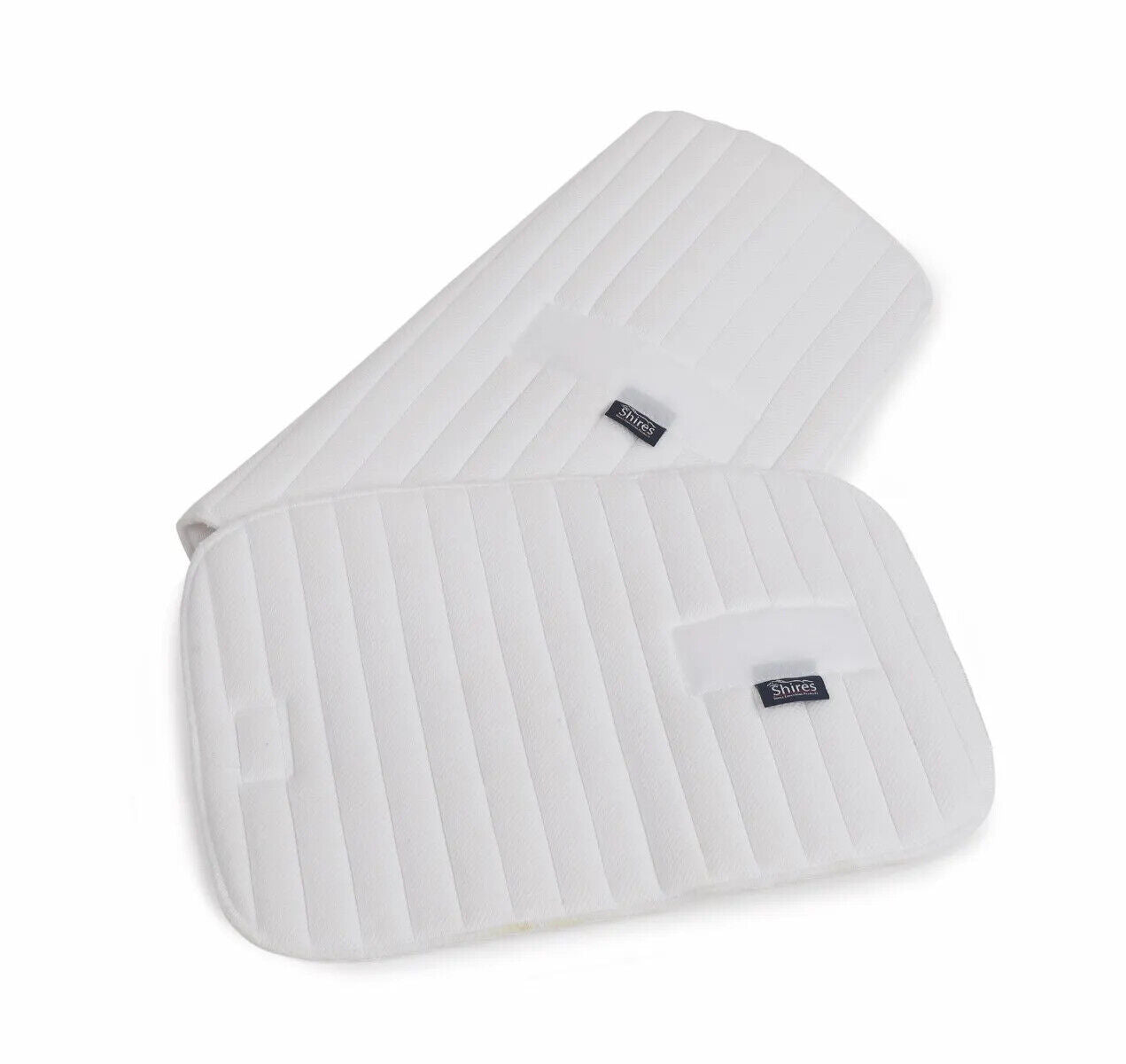Picture of Shires Bandage Pads | Set of 4 | White | Sizes- 11" x 16" or 18" x 18"