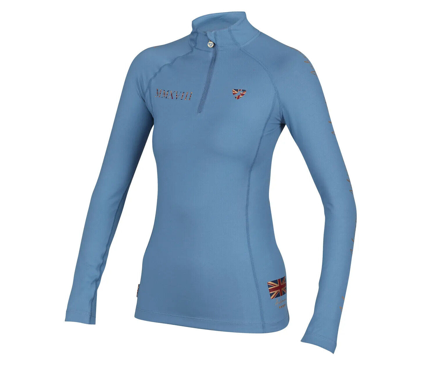 Picture of Shires Aubrion Ladies Team Long Sleeve Base Layer Womens | 4 Colours | XXS -XXL