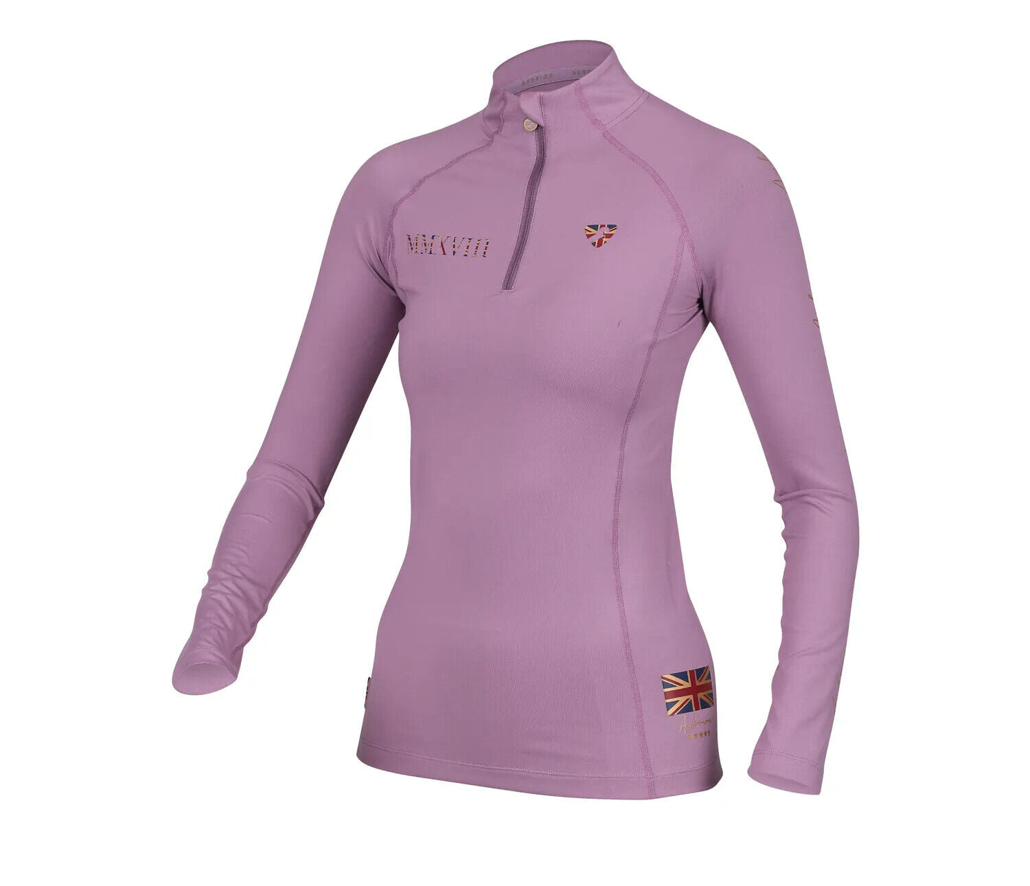Picture of Shires Aubrion Ladies Team Long Sleeve Base Layer Womens | 4 Colours | XXS -XXL