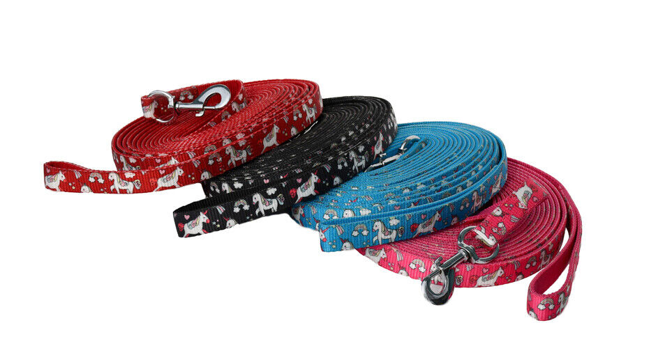 Picture of Rhinegold Unicorn Lunge Rein | 4 Colours | 8M Long | Trigger Clip