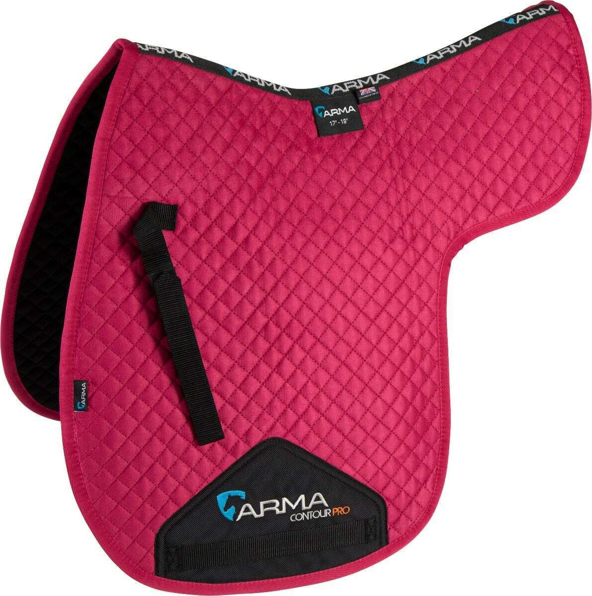 Picture of Shires Arma Suede Numnah | 2 Sizes | 8 Colours | Ultra Dri Zone