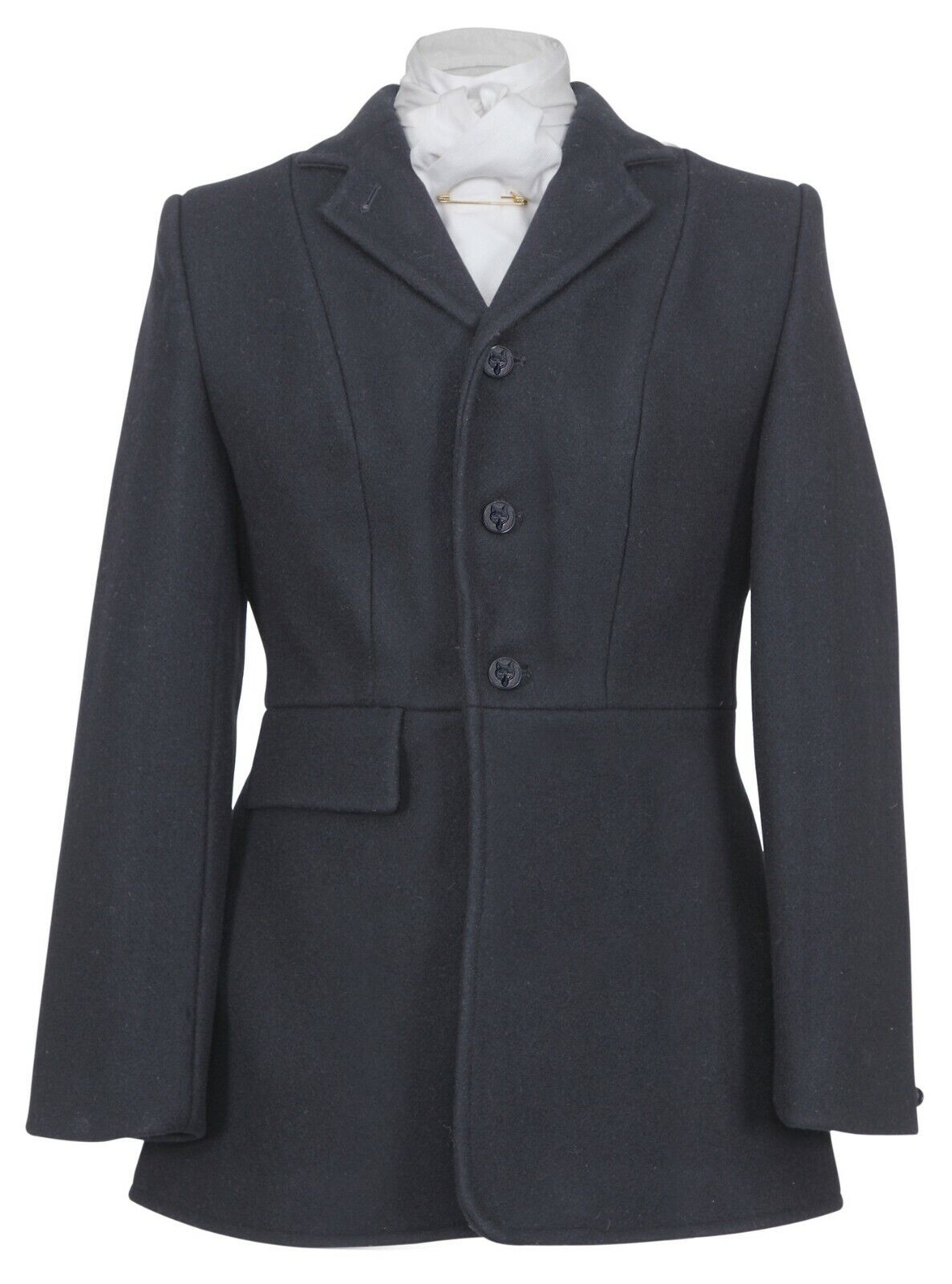 Picture of Shires Aubrion Clifton Mens Hunt Coat Jacket - Black