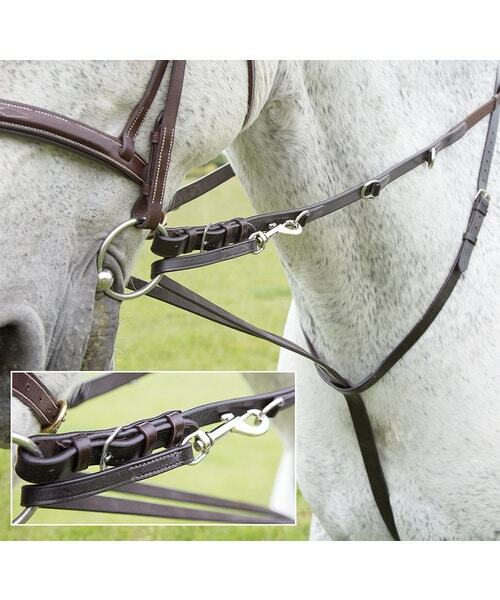 Picture of Shires Velociti Gara Market Harborough | Black or Havana | Pony, Cob, Full