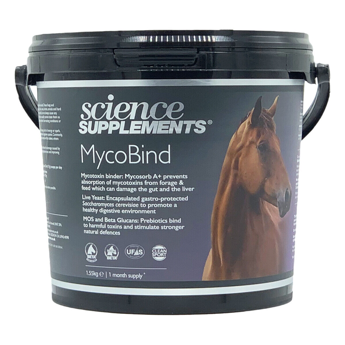 Picture of Science Supplements MycoBind Improve Gut Digestion,  Reduce Forage Toxins 1.55kg