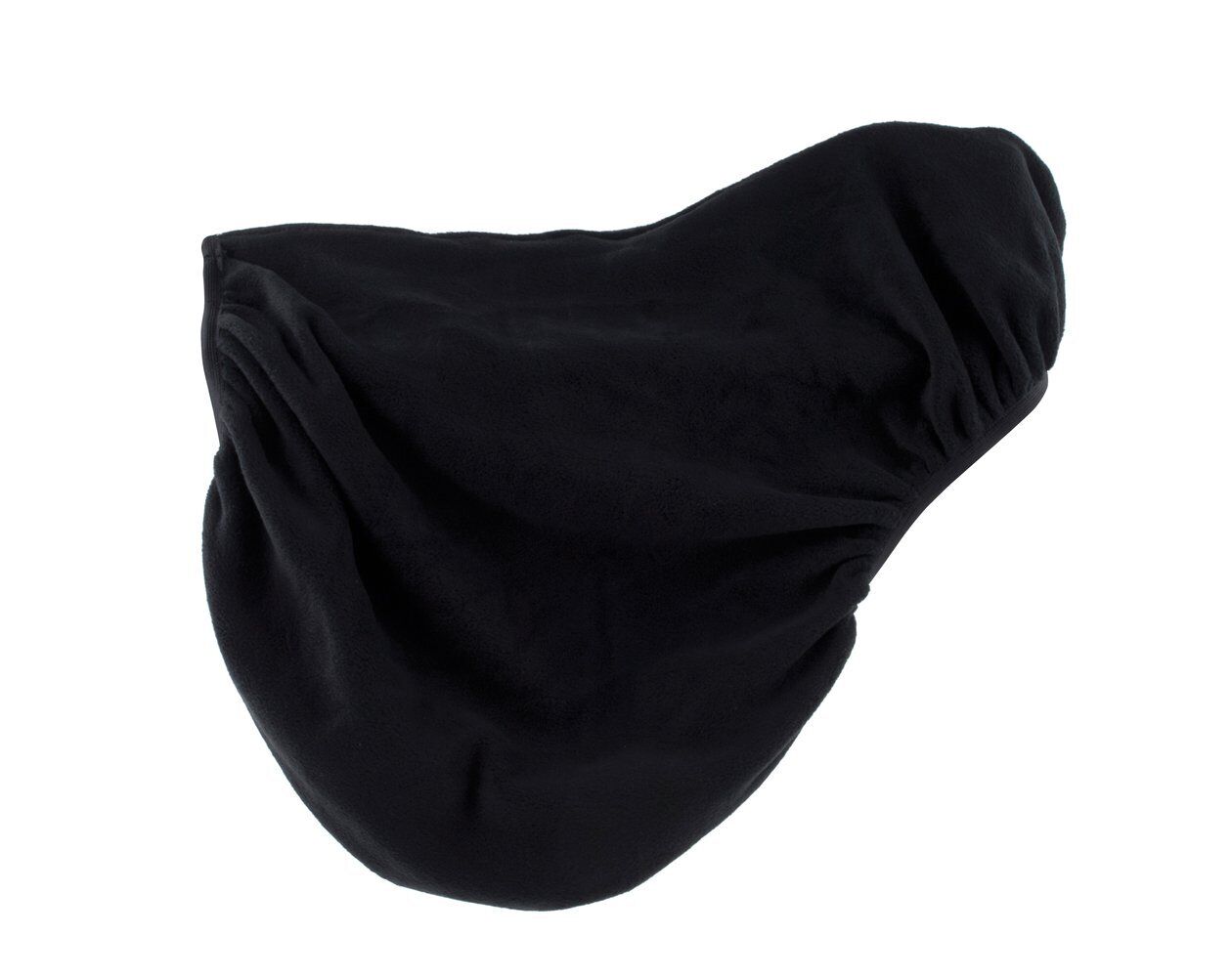 Picture of Rhinegold Fleece Saddle Cover | Black | One Size