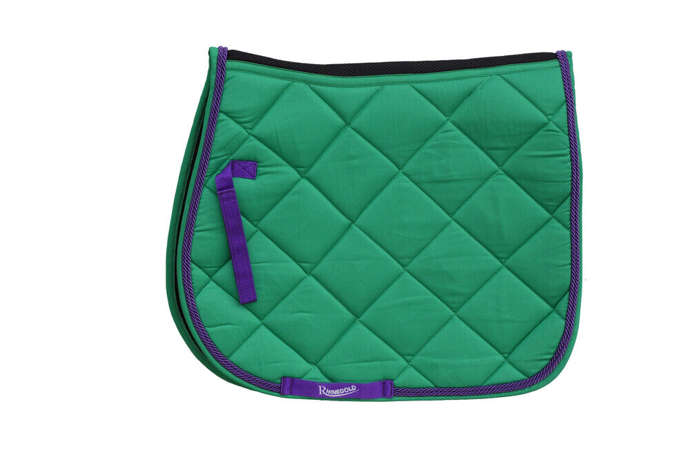 Picture of Rhinegold Elite Carnival Ventilated Saddlepad Saddle Cloth | Pony, Cob, Full |